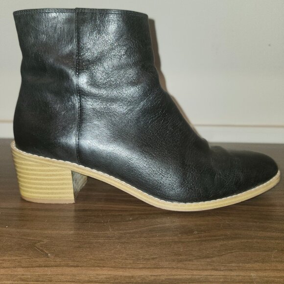 Black Sz 8 Clark's Somerset Ankle Boots - Picture 1 of 8